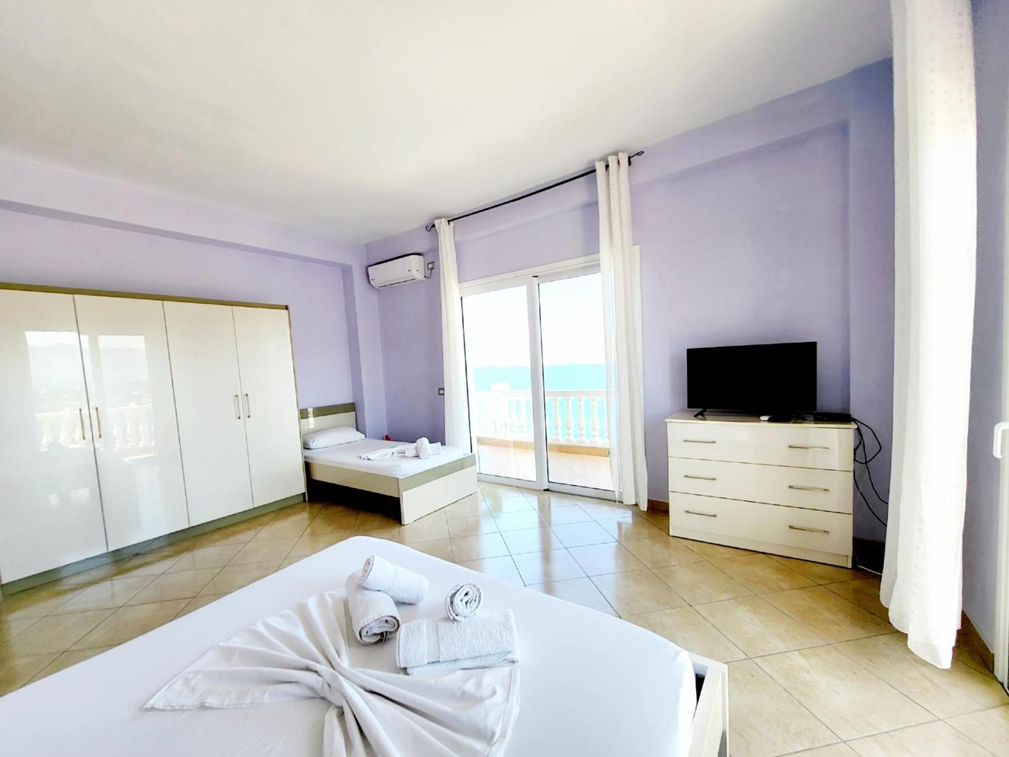 Apartamento Vila Sulozeqi Sarandë Habitación foto